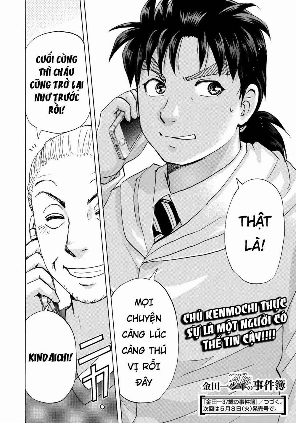 Những Vụ Án Của Kindaichi Ở Tuổi 37 8 trang 21