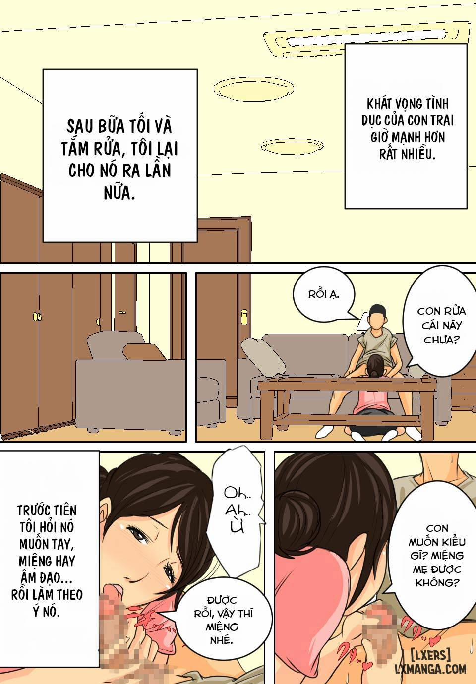 Nichijou-teki ni Okaa-san ni Dasu Seikatsu Oneshot trang 11