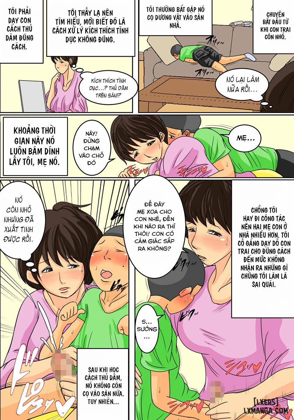 Nichijou-teki ni Okaa-san ni Dasu Seikatsu Oneshot trang 5