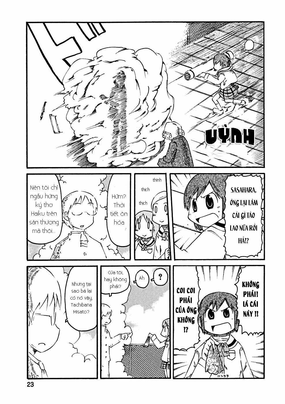 Nichijou 21 trang 4