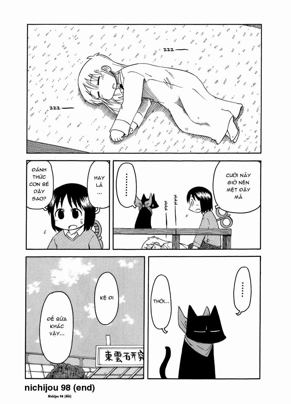 Nichijou 98 trang 4