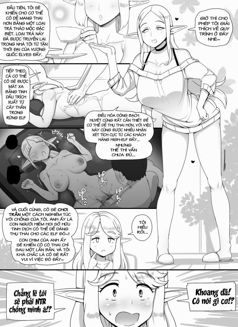 Ningen Danna Mochi Hitozuma Elf Muke Ninkatsu Salon e Youkoso Oneshot trang 5