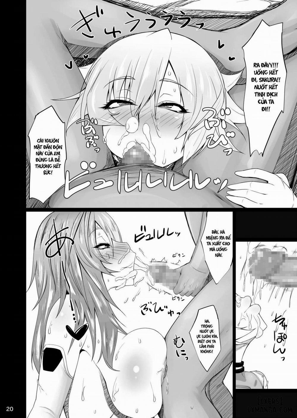 Ninkatsu Taimanin Sakura Oboro no Juujun Pet no Hanashi Oneshot trang 18