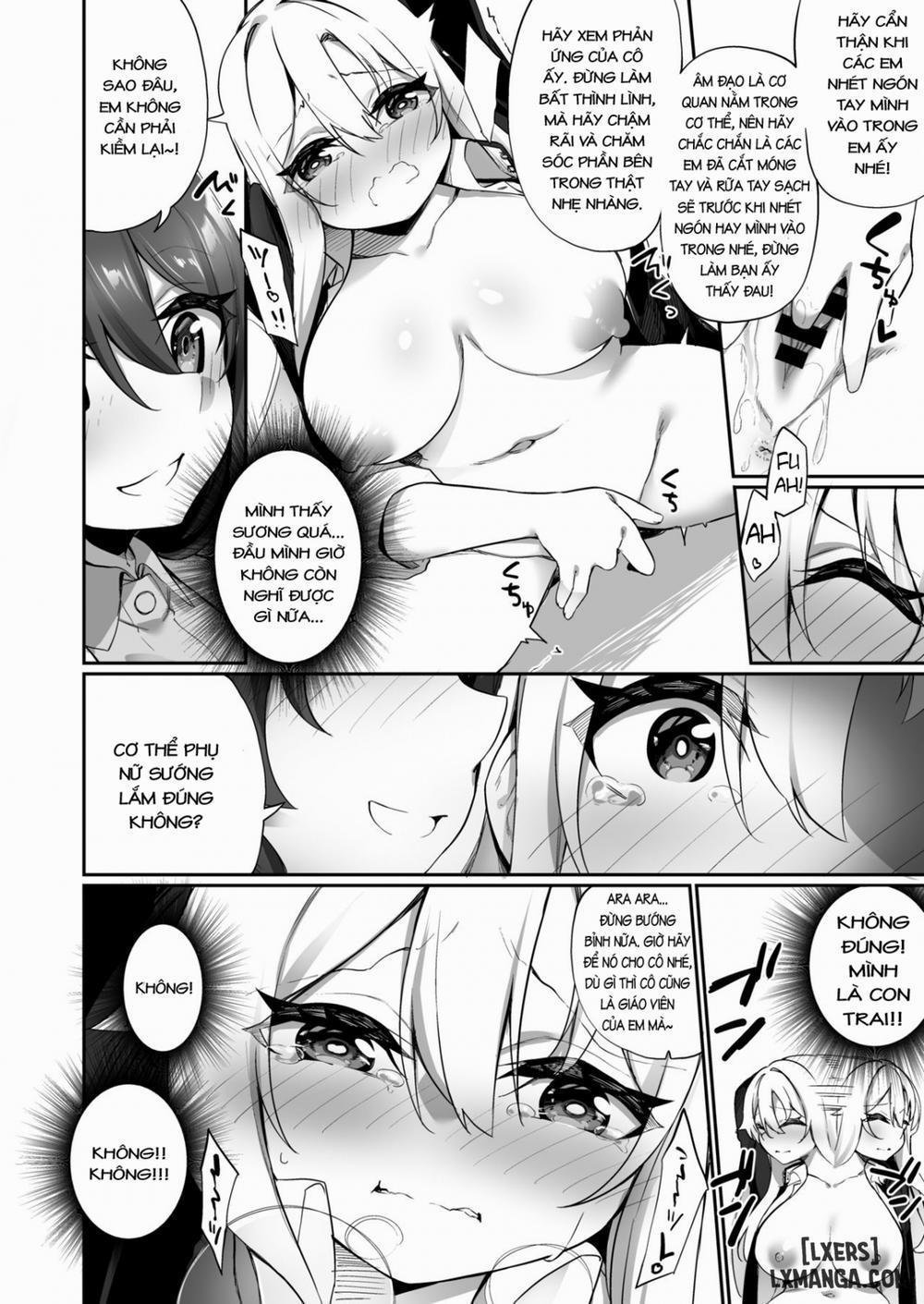 Ninshin Shussan Taiken Gakushuu no Kyouzai ni Sareta Ore Oneshot trang 14