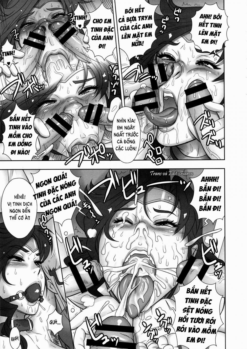 NIPPON WONDER WIFE King Dominator Hen (Wonder Woman) Oneshot trang 12