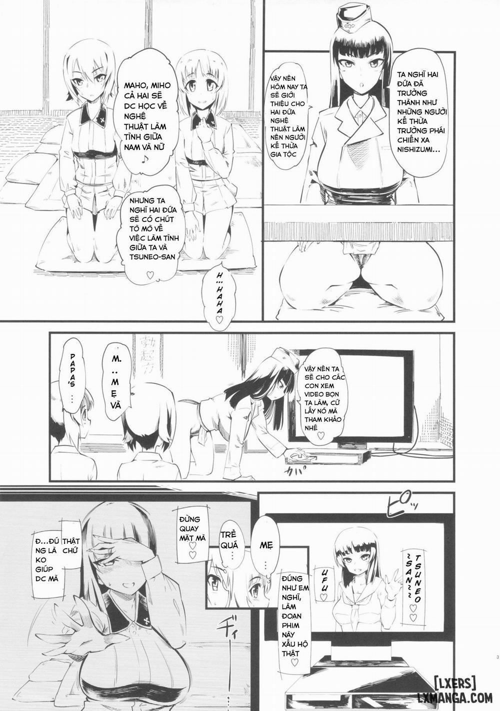 Nishizumi Household Peaceful 4-some Oneshot trang 3