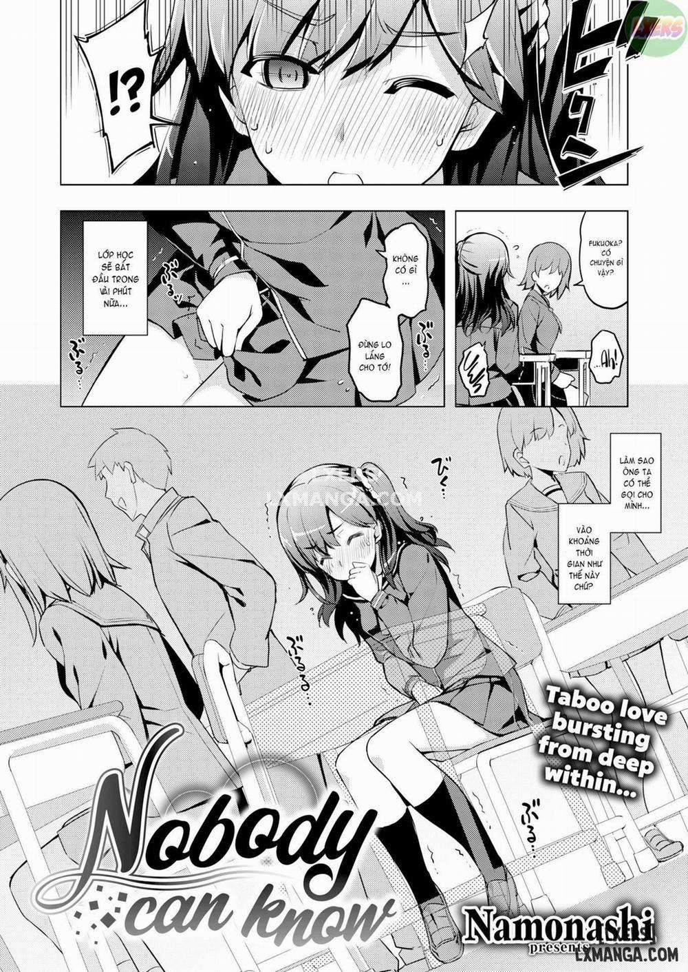 Nobody Can Know Oneshot trang 1