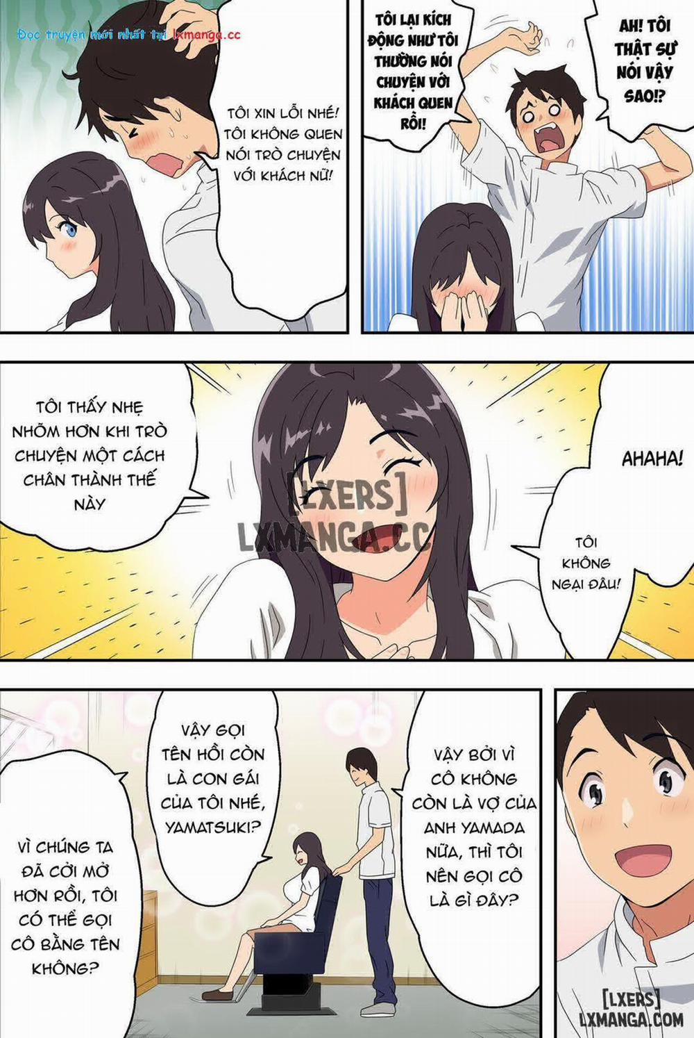 Nơi Tiệm Cắt Tóc Sung Sướng Oneshot trang 19