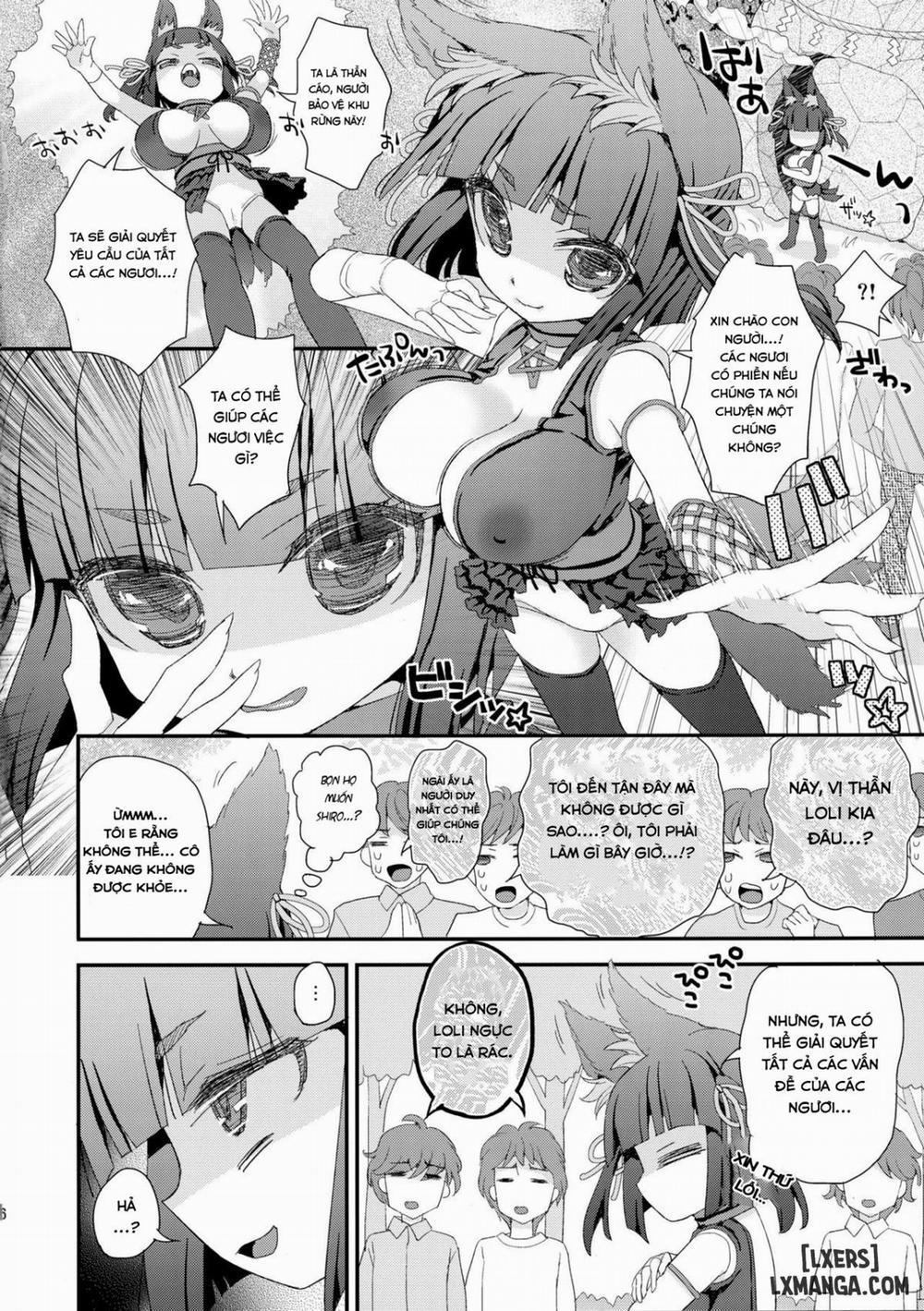 Noja Loli Babaa Kitsune-sama Loli Kyonyuu Kuro Oneshot trang 3