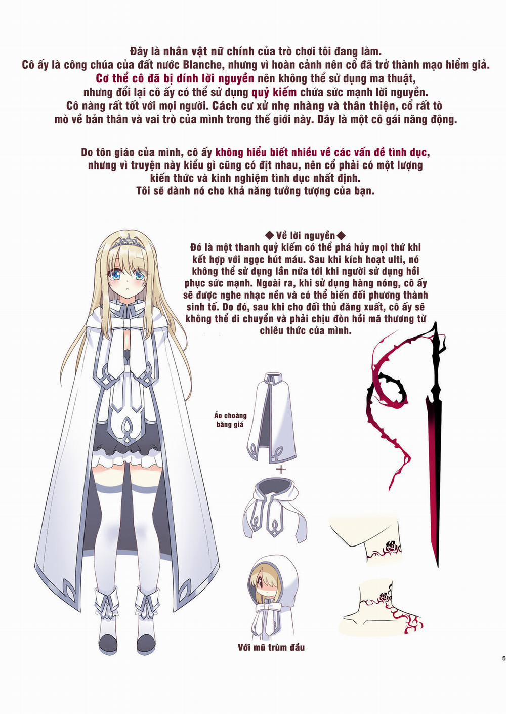 Noroi no Yubiwa de Game Over + Omake CG 0 mở giao tranh trang 3