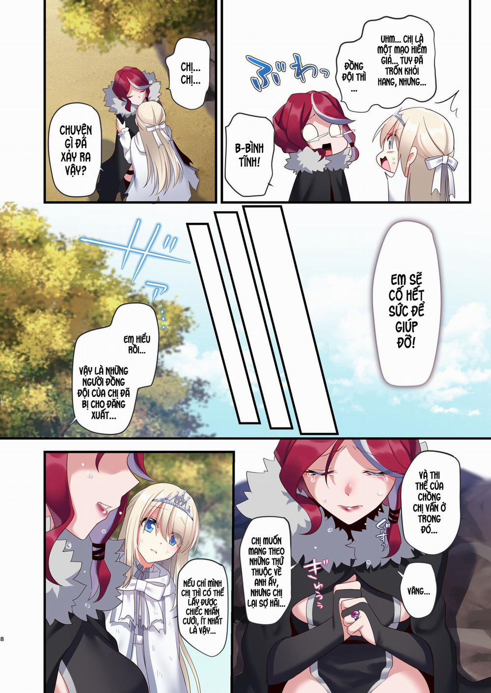 Noroi no Yubiwa de Game Over + Omake CG 0 mở giao tranh trang 5