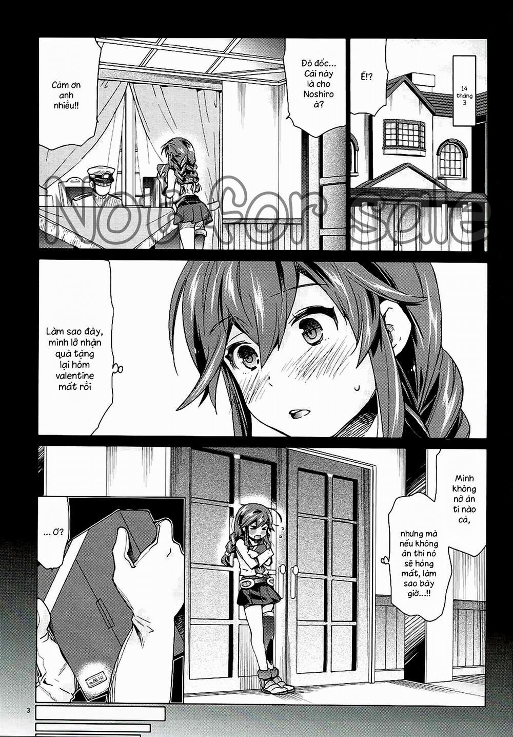Noshiro No Amai Ohanashi (Kancolle) Oneshot trang 1