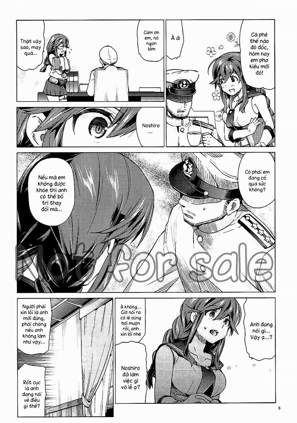 Noshiro No Amai Ohanashi (Kancolle) Oneshot trang 4
