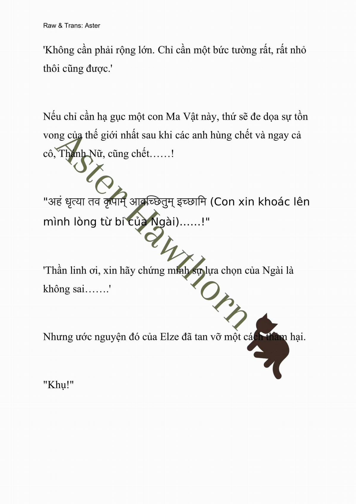 [Novel] Anh Hùng Khao Khát Sự Sa Ngã Của Thánh Nữ 1 trang 15