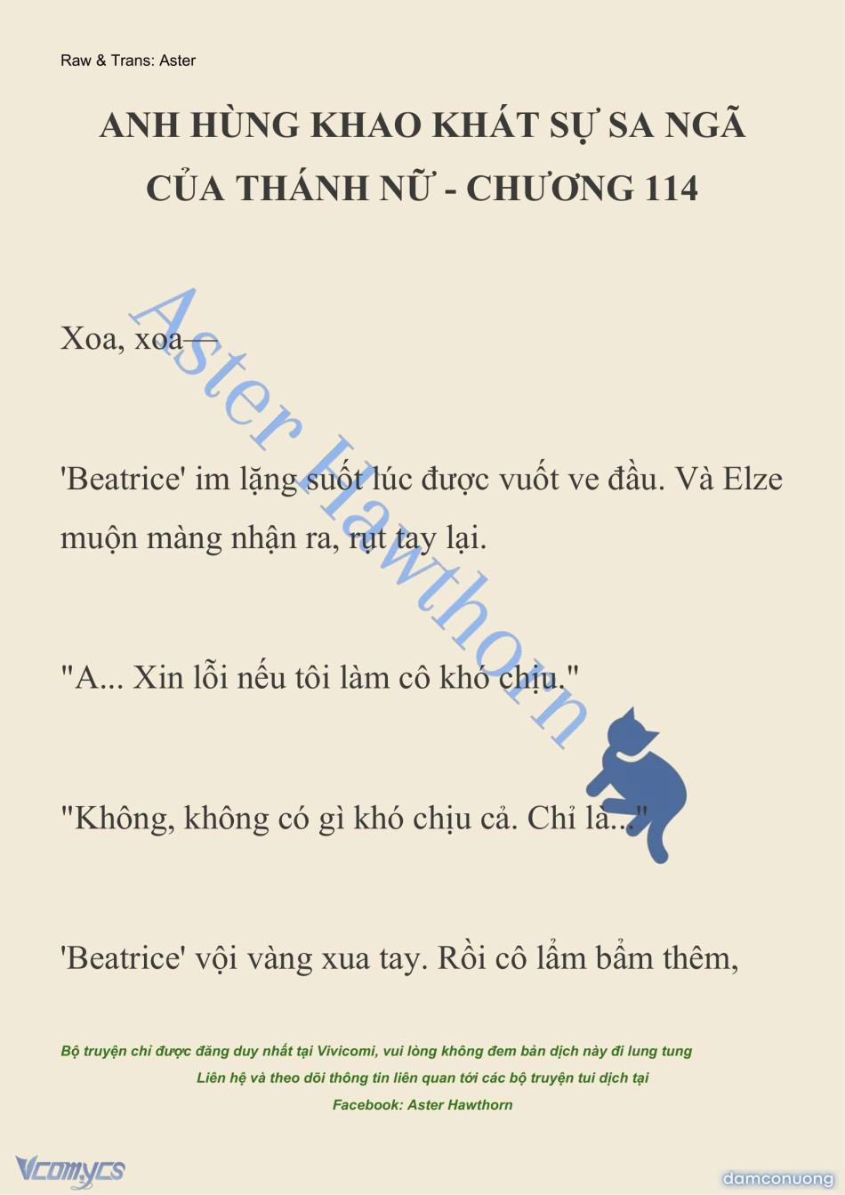 [Novel] Anh Hùng Khao Khát Sự Sa Ngã Của Thánh Nữ 114 trang 1
