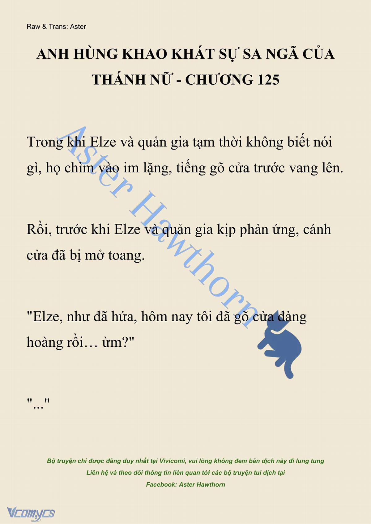 [Novel] Anh Hùng Khao Khát Sự Sa Ngã Của Thánh Nữ 125 trang 1