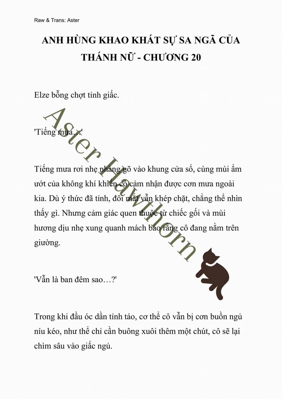 [Novel] Anh Hùng Khao Khát Sự Sa Ngã Của Thánh Nữ 20 trang 0