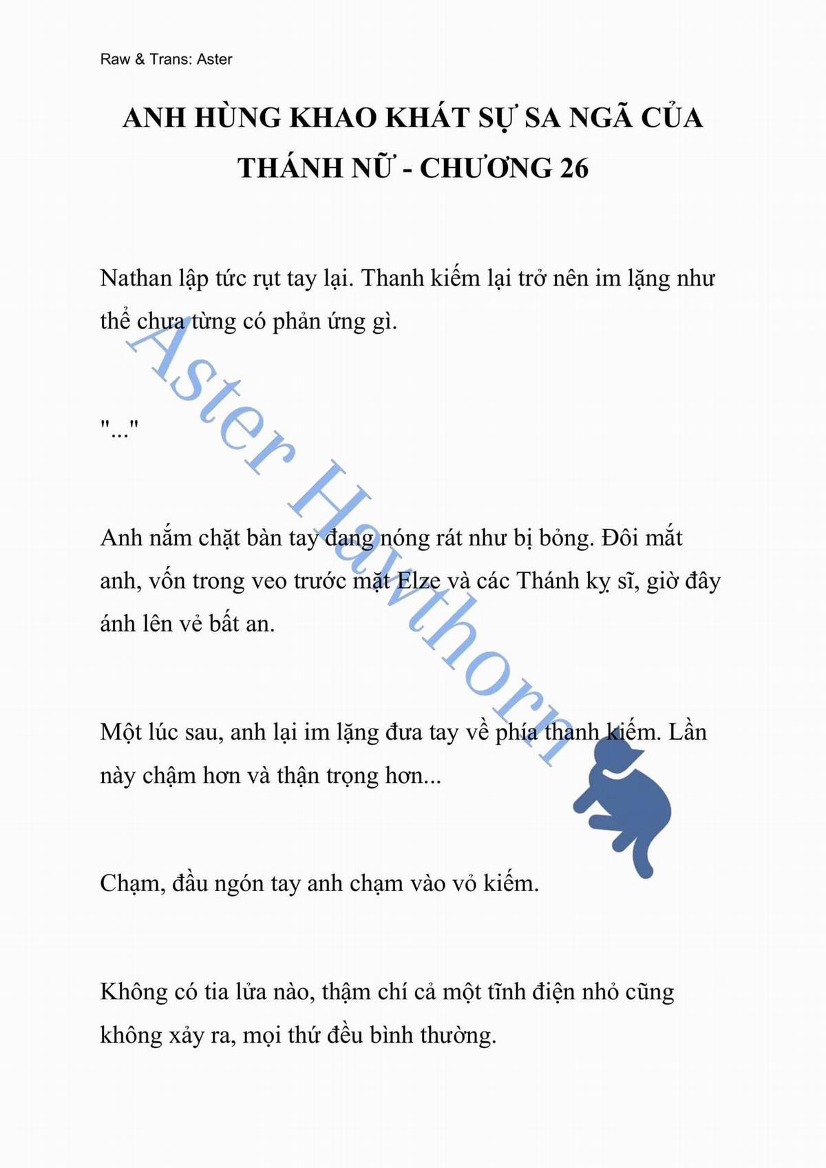 [Novel] Anh Hùng Khao Khát Sự Sa Ngã Của Thánh Nữ 26 trang 0