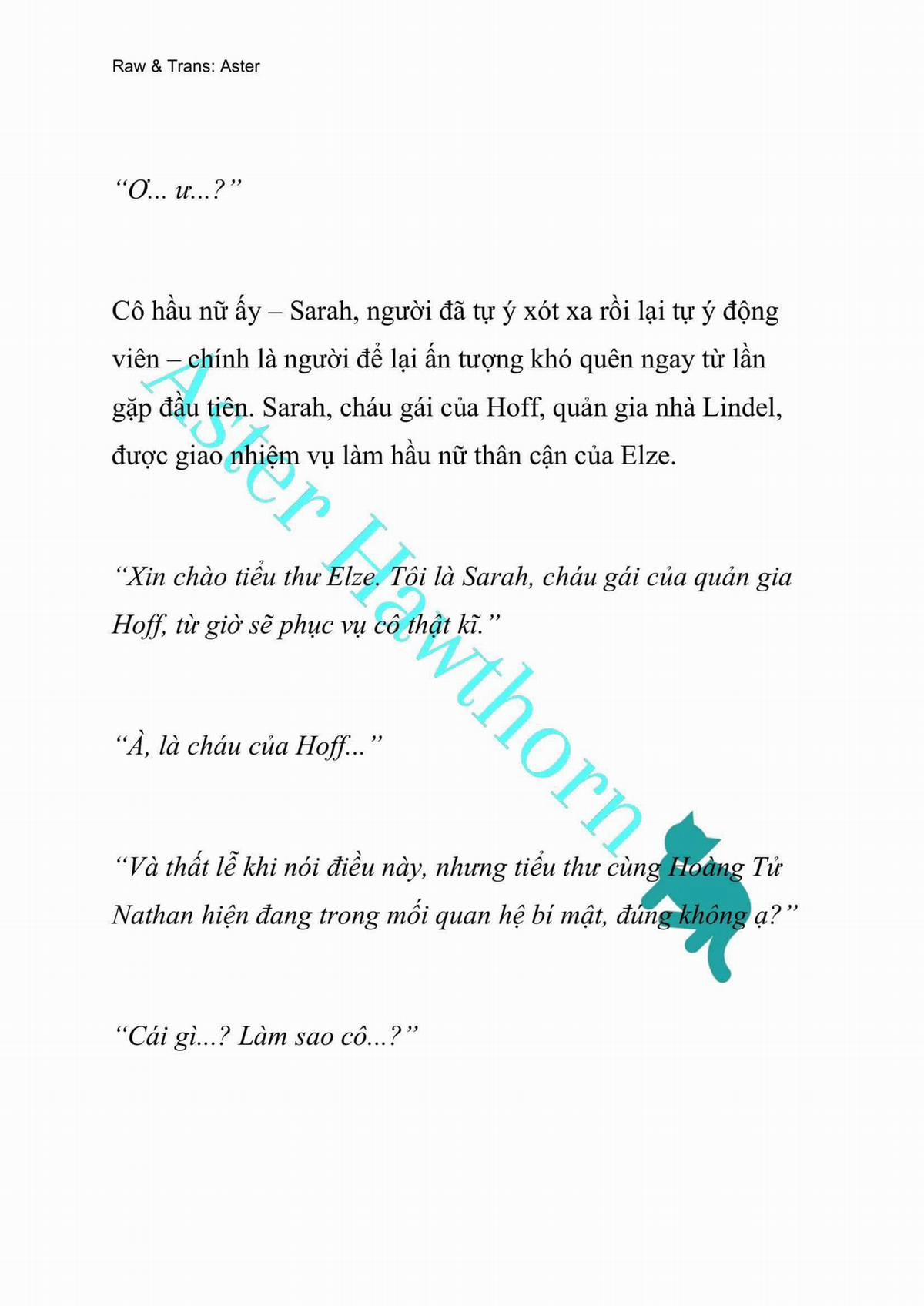 [Novel] Anh Hùng Khao Khát Sự Sa Ngã Của Thánh Nữ 30 trang 8