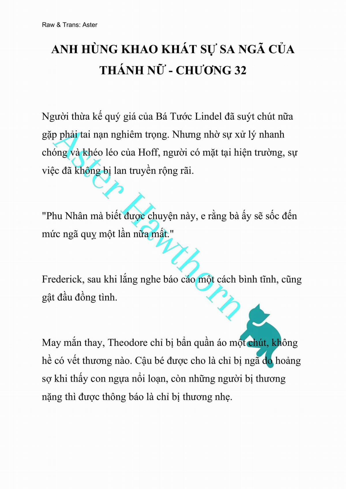 [Novel] Anh Hùng Khao Khát Sự Sa Ngã Của Thánh Nữ 32 trang 0