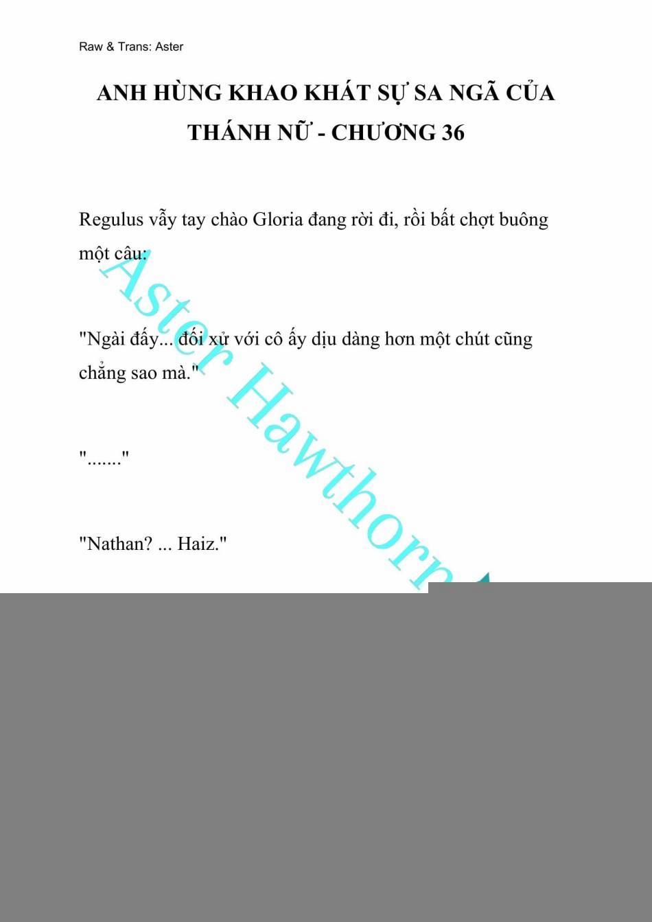[Novel] Anh Hùng Khao Khát Sự Sa Ngã Của Thánh Nữ 36 trang 0