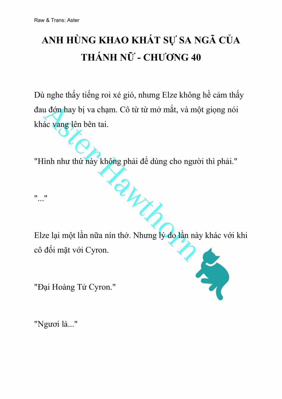 [Novel] Anh Hùng Khao Khát Sự Sa Ngã Của Thánh Nữ 40 trang 0