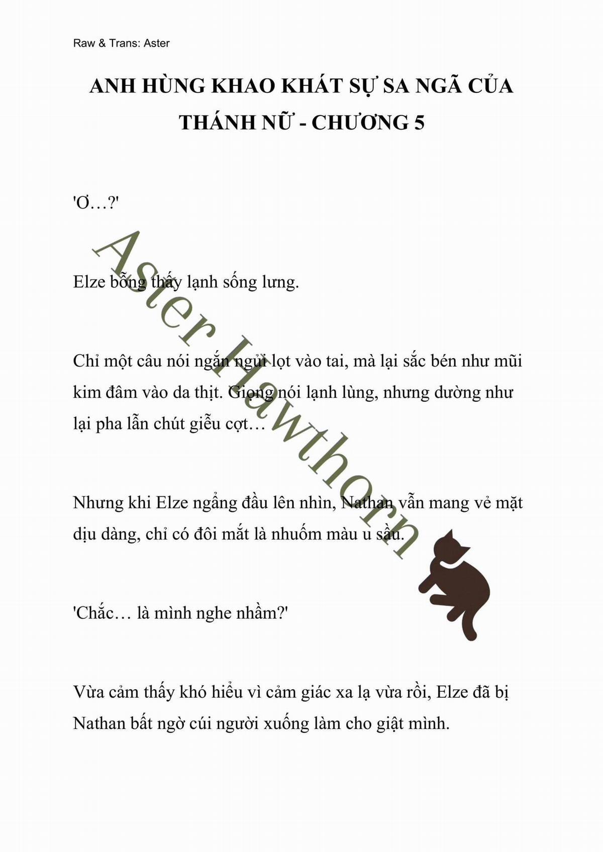 [Novel] Anh Hùng Khao Khát Sự Sa Ngã Của Thánh Nữ 5 trang 0