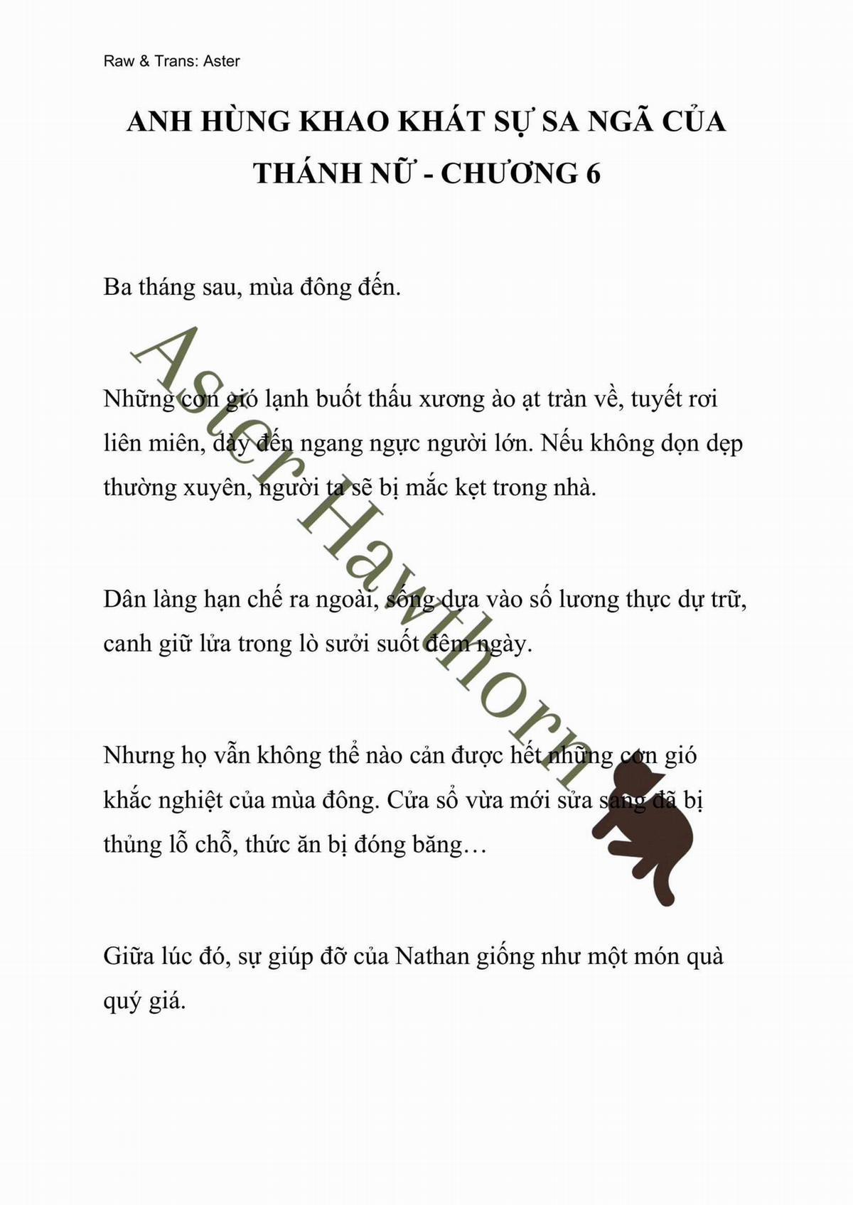 [Novel] Anh Hùng Khao Khát Sự Sa Ngã Của Thánh Nữ 6 trang 0