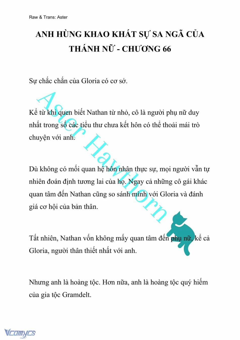 [Novel] Anh Hùng Khao Khát Sự Sa Ngã Của Thánh Nữ 66 trang 0