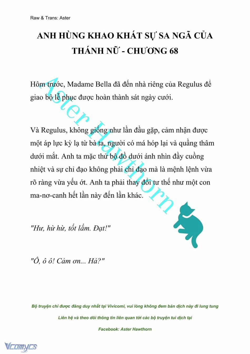 [Novel] Anh Hùng Khao Khát Sự Sa Ngã Của Thánh Nữ 68 trang 0