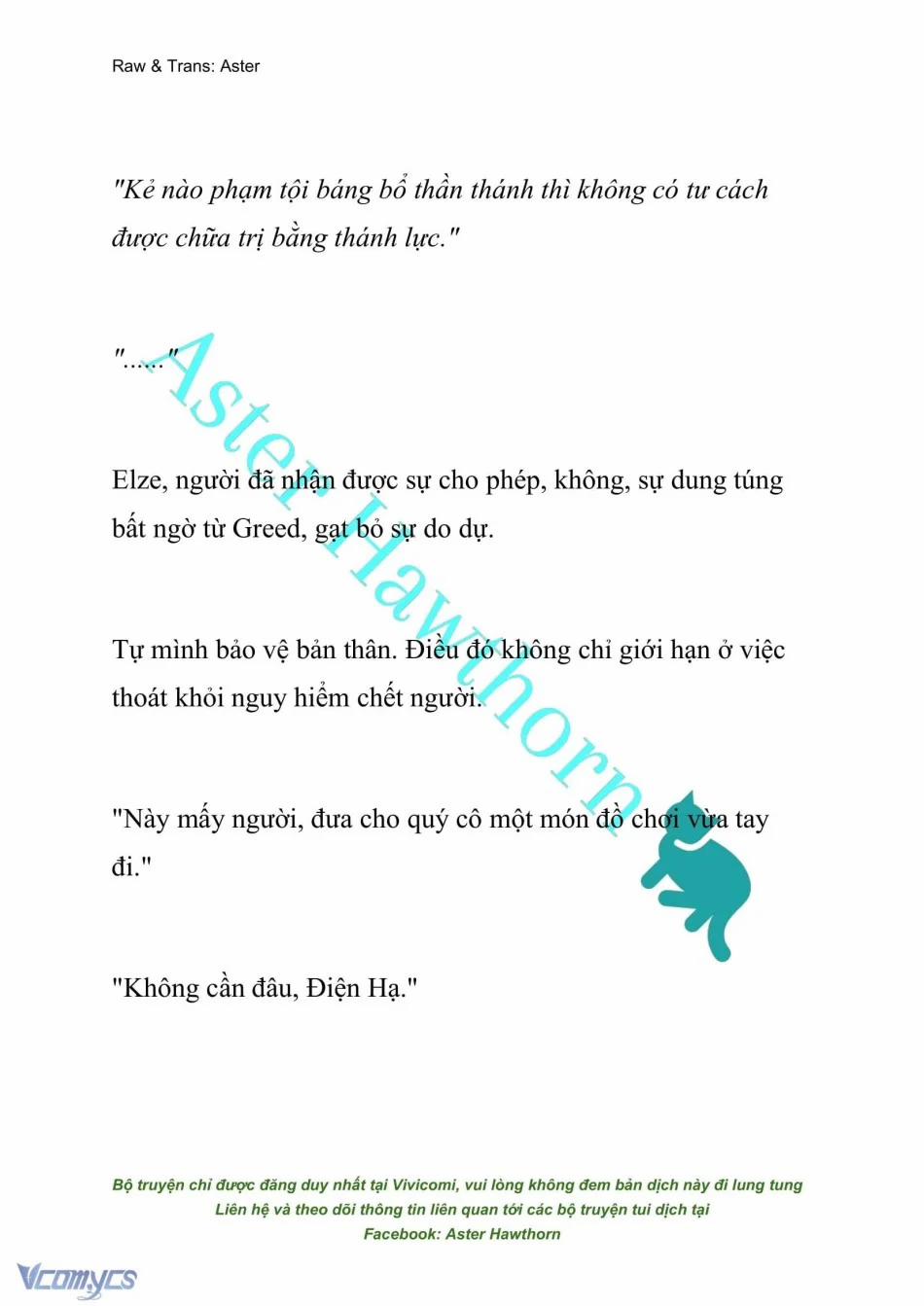 [Novel] Anh Hùng Khao Khát Sự Sa Ngã Của Thánh Nữ 80 trang 4