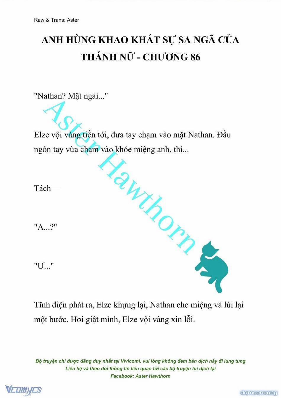 [Novel] Anh Hùng Khao Khát Sự Sa Ngã Của Thánh Nữ 86 trang 0