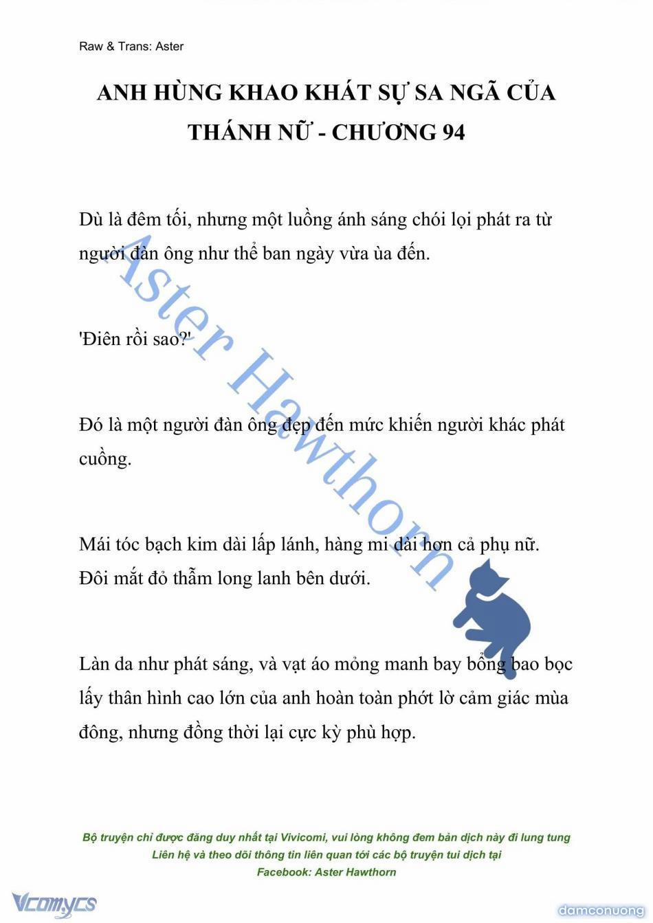 [Novel] Anh Hùng Khao Khát Sự Sa Ngã Của Thánh Nữ 94 trang 0