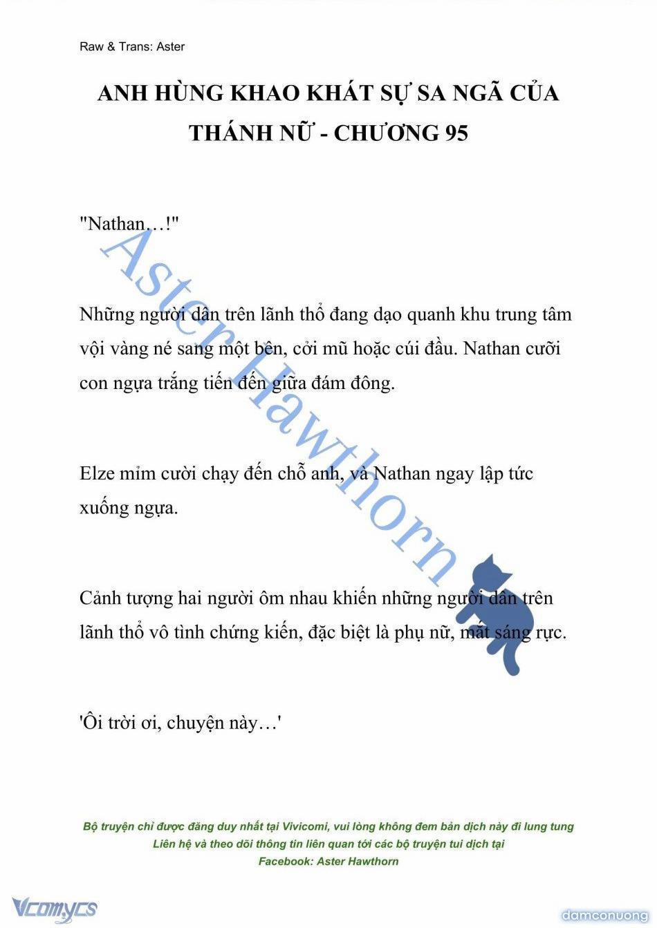 [Novel] Anh Hùng Khao Khát Sự Sa Ngã Của Thánh Nữ 95 trang 0