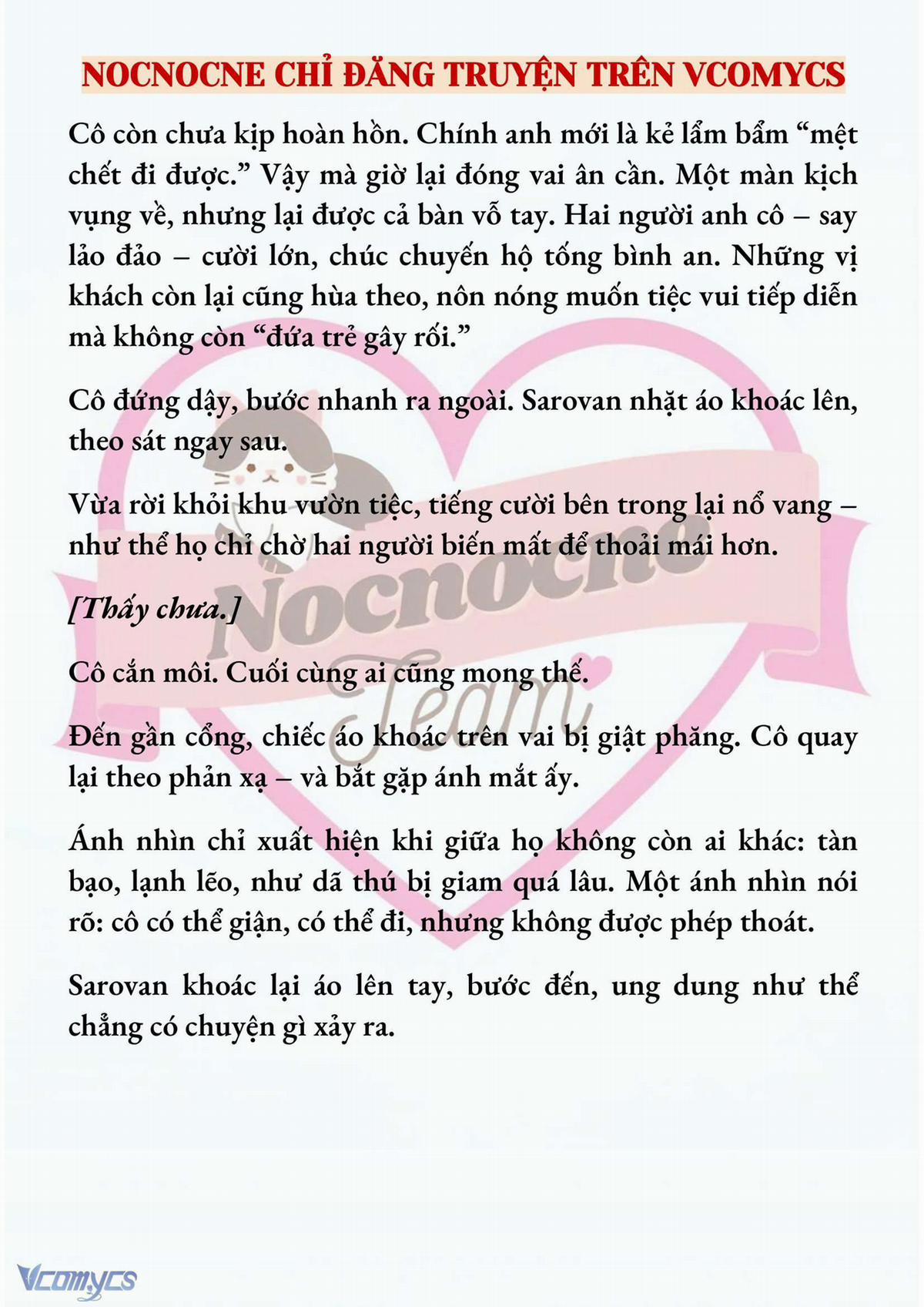 [Novel] Cá Rừng Khôn Ngoan 42 trang 7