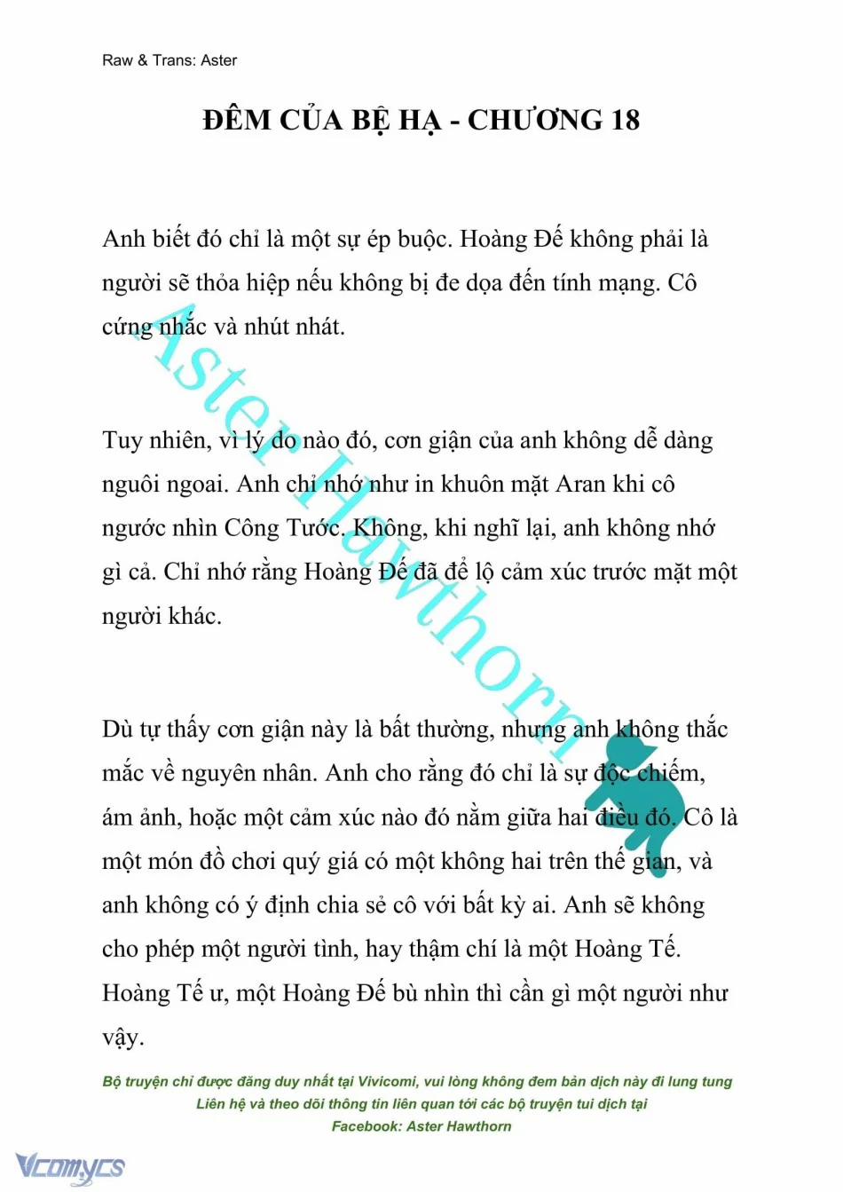[Novel] Đêm Của Bệ Hạ 18 trang 0