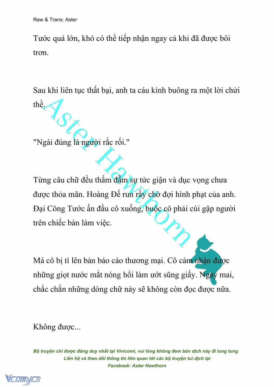 [Novel] Đêm Của Bệ Hạ 2 trang 9