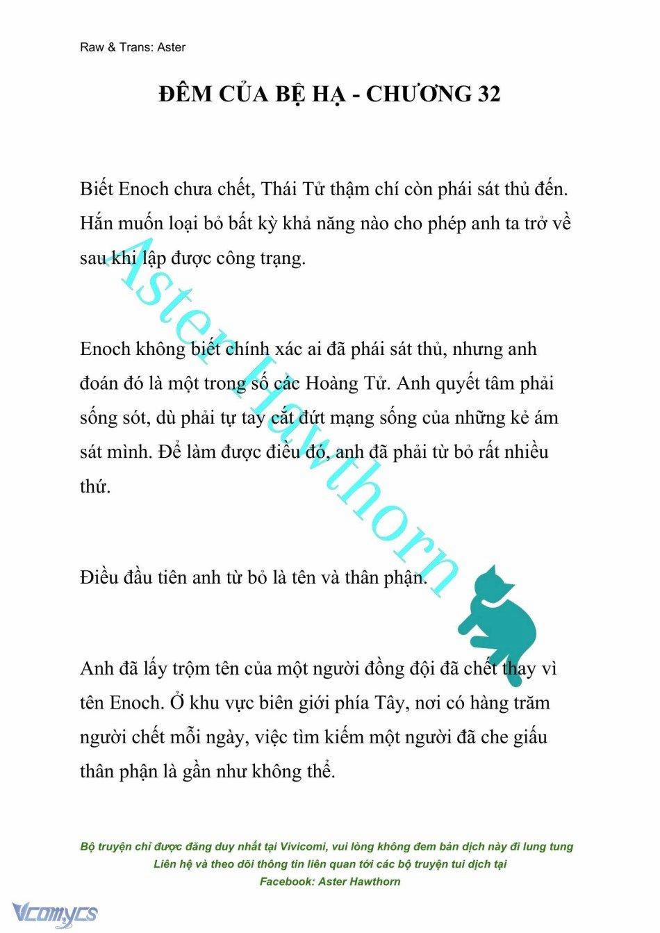 [Novel] Đêm Của Bệ Hạ 32 trang 0