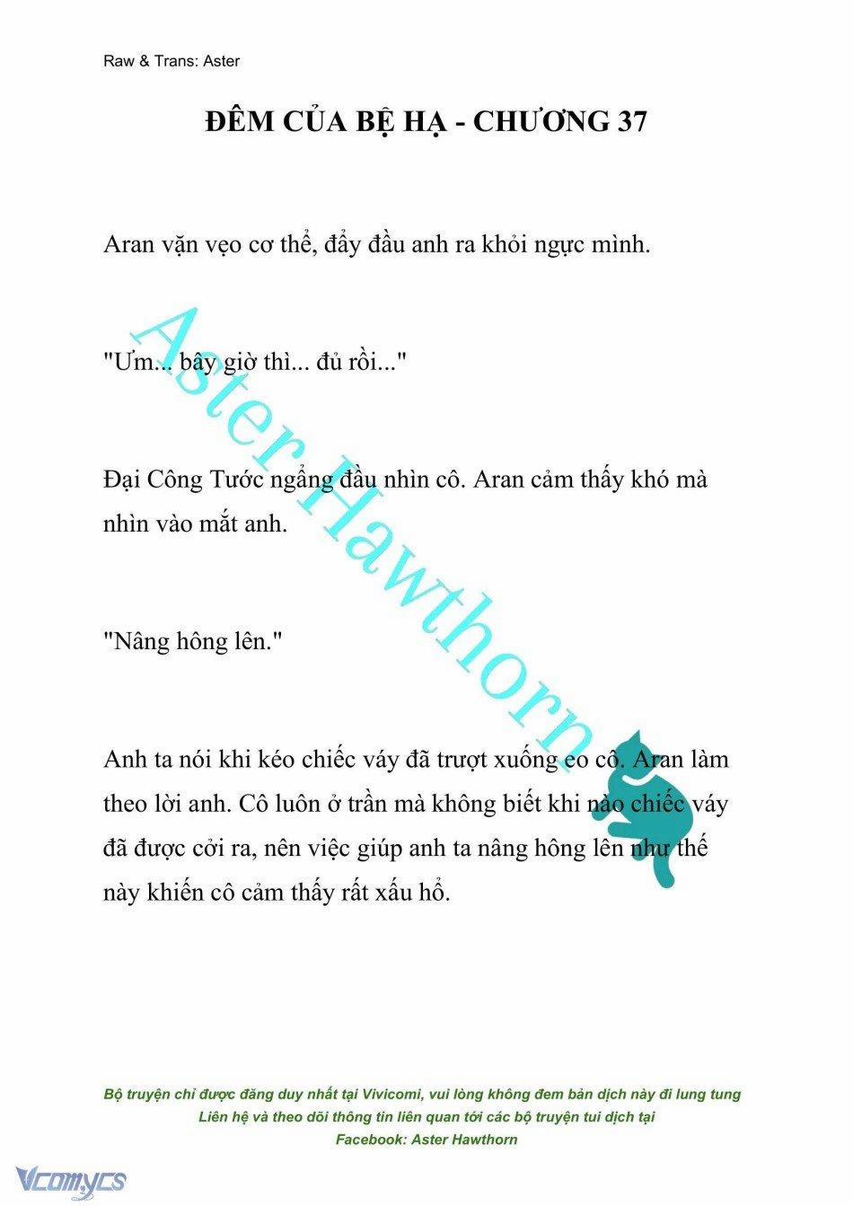 [Novel] Đêm Của Bệ Hạ 37 trang 0