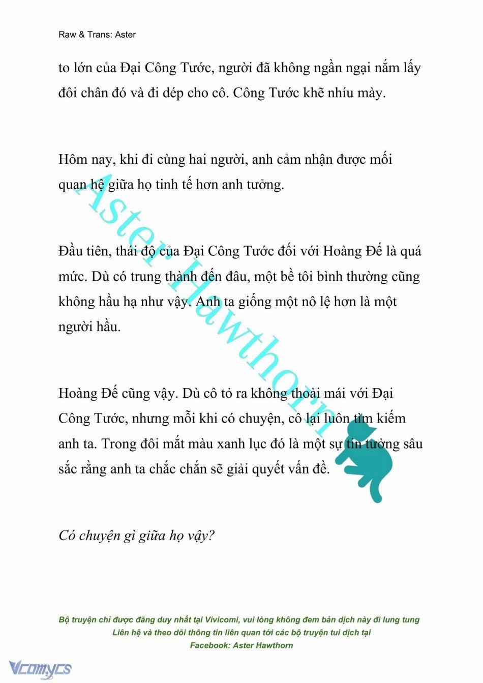 [Novel] Đêm Của Bệ Hạ 40 trang 9