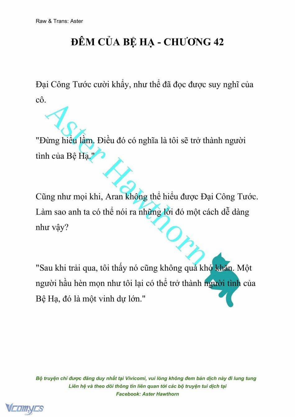 [Novel] Đêm Của Bệ Hạ 42 trang 0