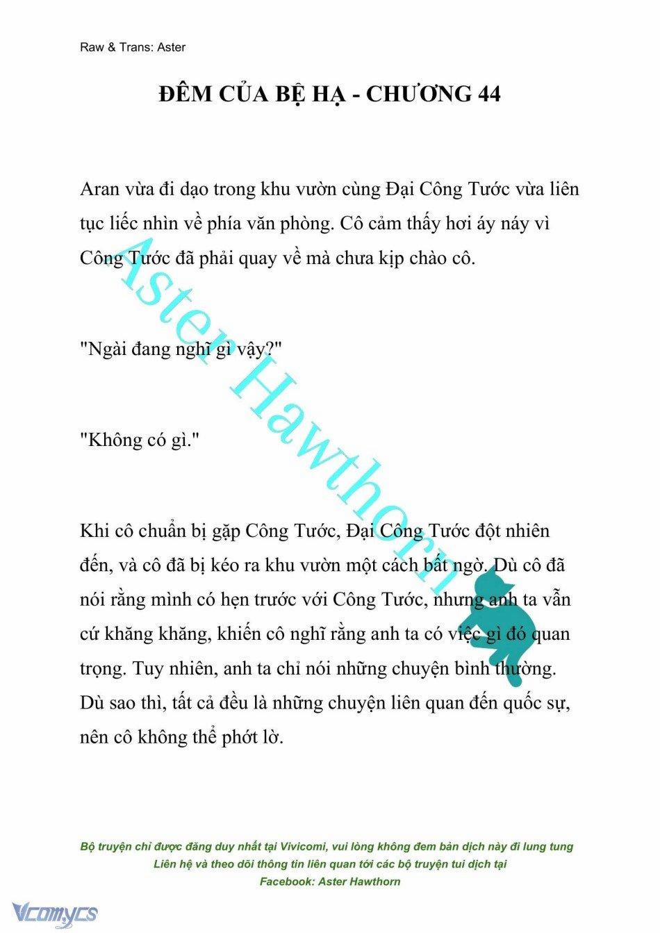 [Novel] Đêm Của Bệ Hạ 44 trang 0