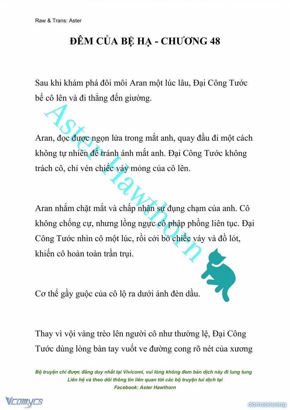 [Novel] Đêm Của Bệ Hạ 48 trang 0