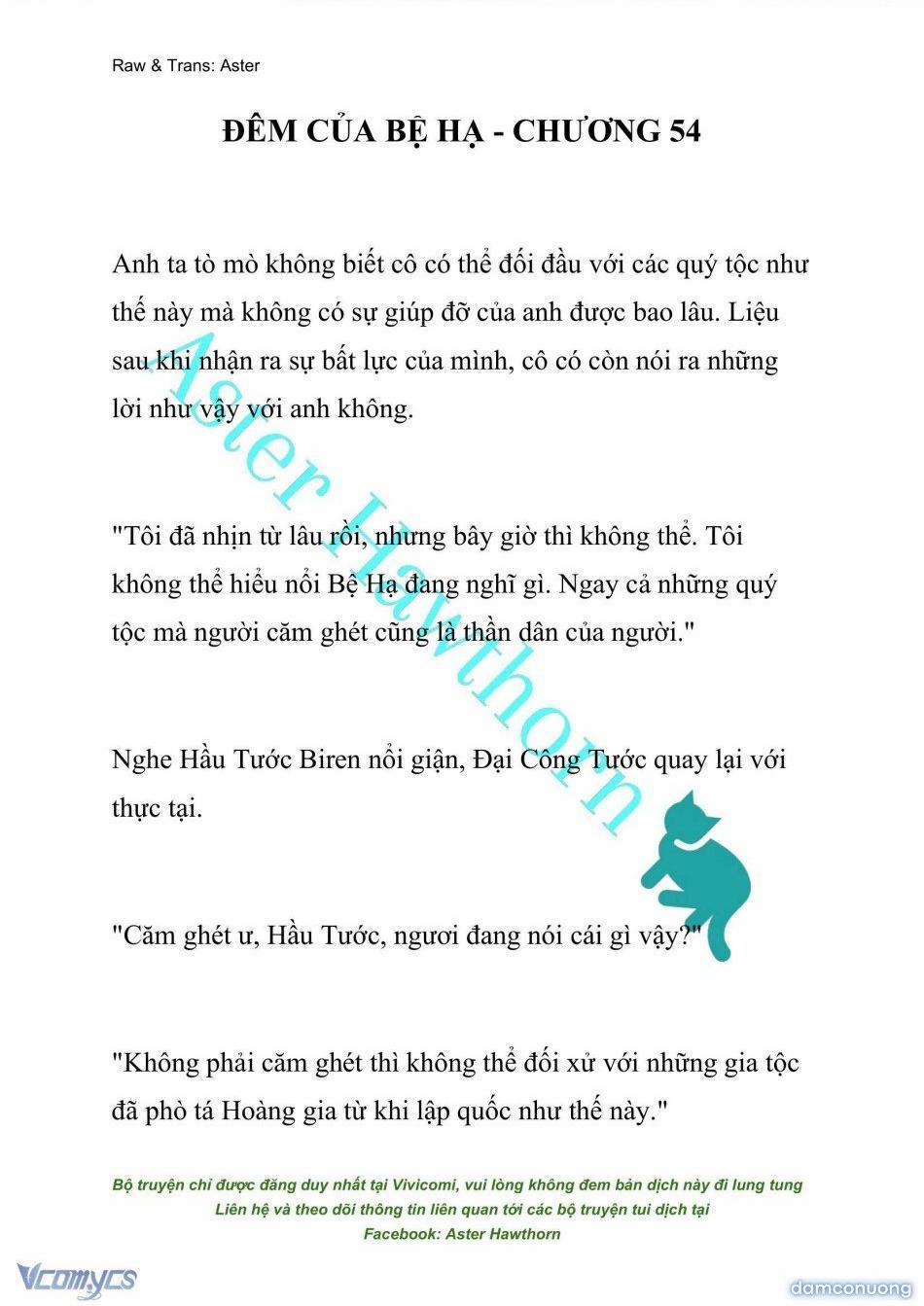 [Novel] Đêm Của Bệ Hạ 54 trang 0