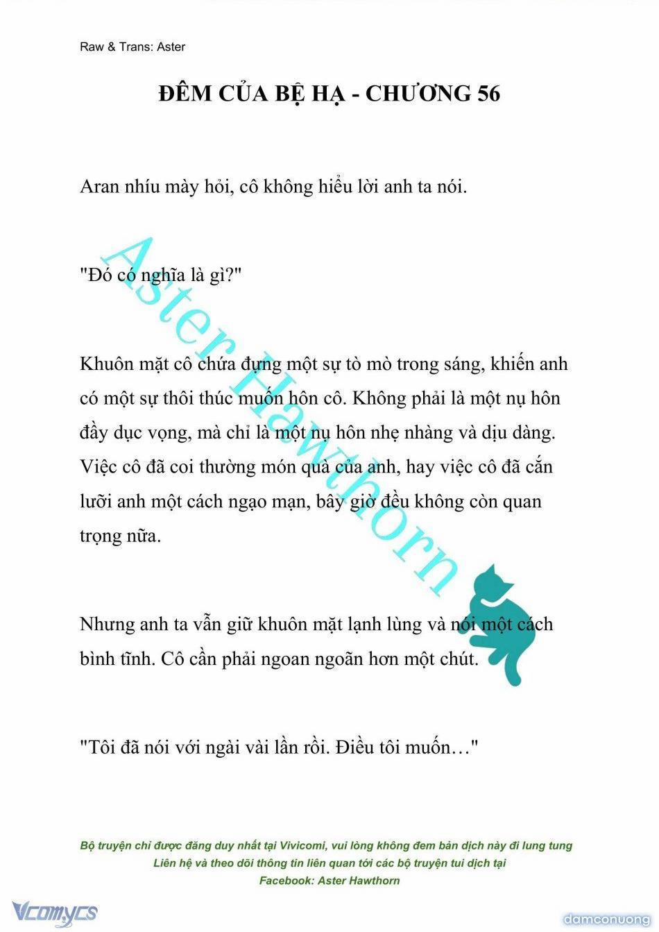 [Novel] Đêm Của Bệ Hạ 56 trang 0