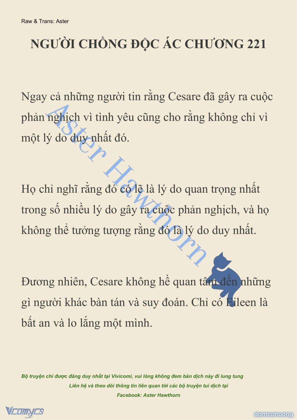 [Novel] Người Chồng Độc Ác 221 trang 1