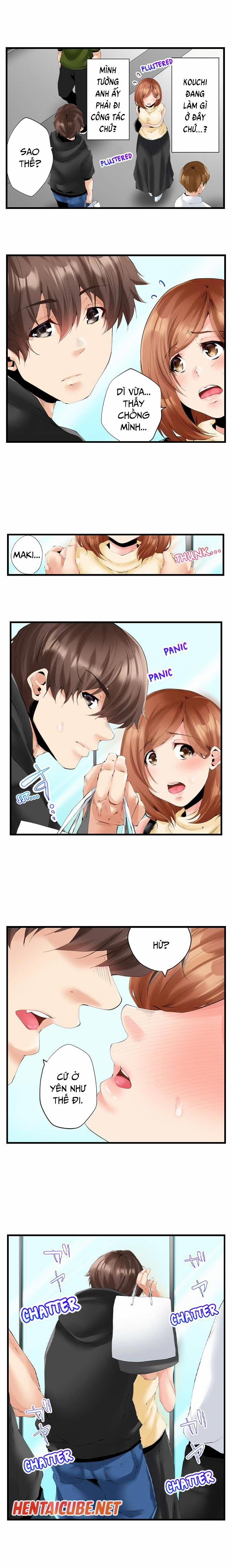 NTR Cô Hàng Xóm Ngay Trong Phòng Của Chồng Cô Ấy 13 0 14 trang 9