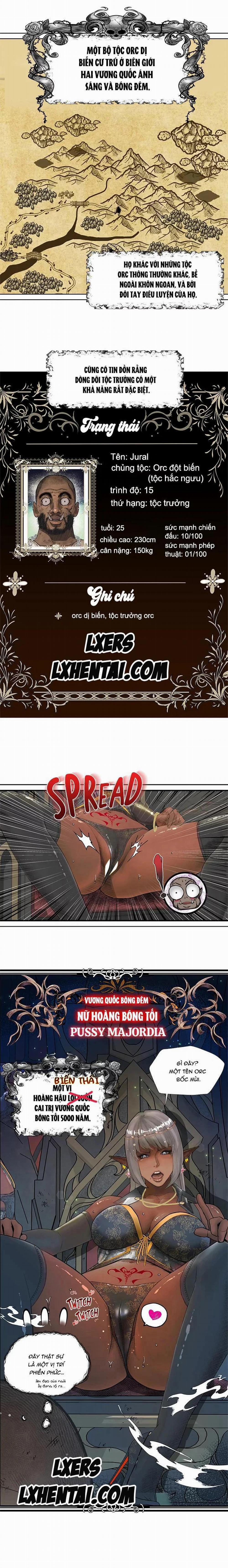 Nữ Hoàng Dark Elf Và Bầy Tôi Orc 1 trang 1