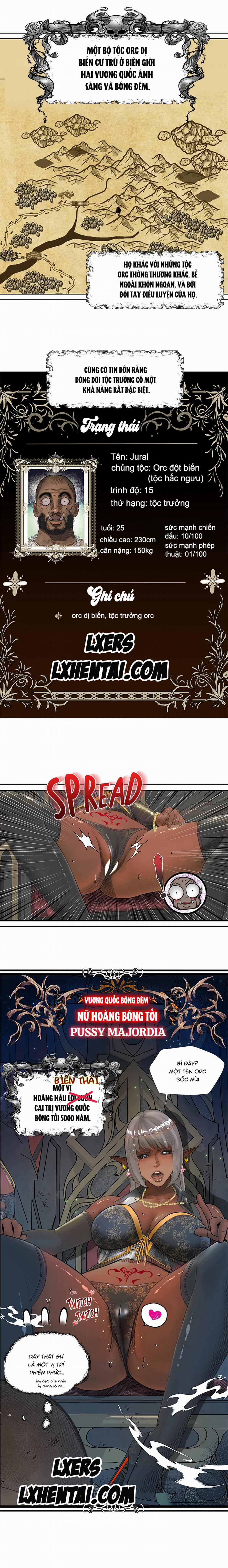Nữ Hoàng Dark Elf Và Nô Lệ Orc 1 trang 4