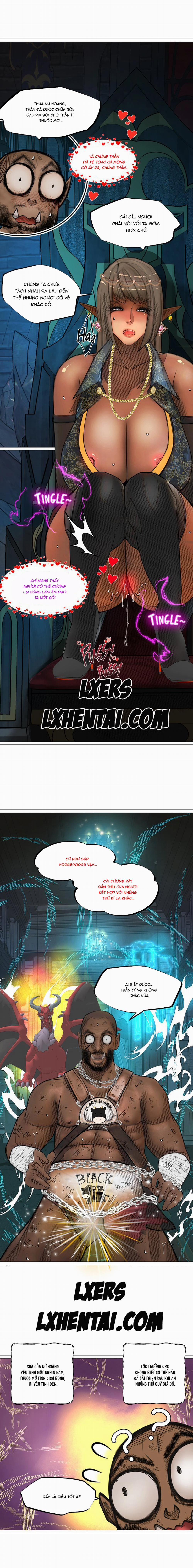 Nữ Hoàng Dark Elf Và Nô Lệ Orc 10 trang 13